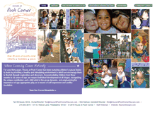 Tablet Screenshot of houseatpoohcornerdaycare.com